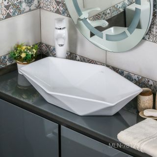 Накладная раковина Melana 78125-805 65см белый Накладная раковина Melana 78125-805 65см белый