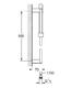 Душевой гарнитур Grohe Euphoria Cube 27700000 Хром