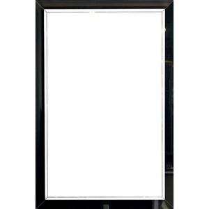Зеркало с подсветкой Armadi Art Dolce 567-B 70 см чёрный глянец