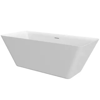 Ванна акриловая AQUAme AQM3502GW 167x75 см белый