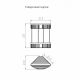 Полка корзина угловая Grocenberg AC0076NK никель