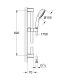 Душевой гарнитур Grohe Tempesta Cosmopolitan 27786002 Хром
