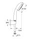 Лейка для душа Grohe New Tempesta 27799001 хром