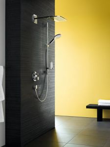 Душевой гарнитур Hansgrohe Raindance Select 150 3jеt 27803400 штанга 900 мм