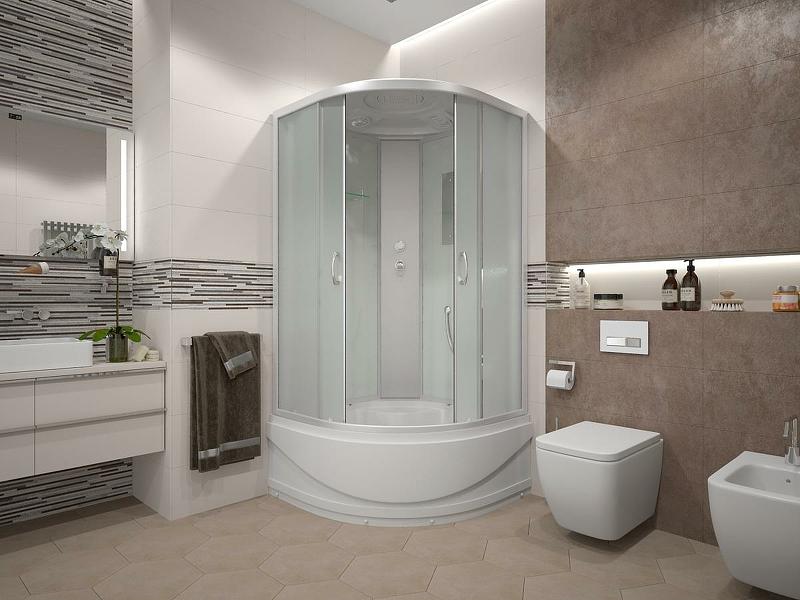 Душевая кабина Erlit ER3508TP-C3-RUS 80x80 см