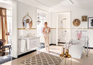 Душевой гарнитур Hansgrohe Raindance Classic 100 AIR 3jet/Unica'Classic 27843000 650 мм
