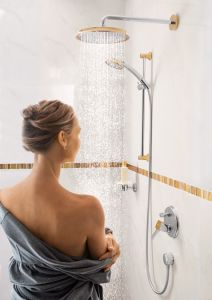 Душевой гарнитур Hansgrohe Raindance Classic 100 AIR 3jet/Unica'Classic 27843000 650 мм