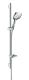 Душевой гарнитур Hansgrohe Raindance Select Е 150 3 jet 27857000 900 мм Душевой гарнитур Hansgrohe Raindance Select Е 150 3 jet 27857000 900 мм