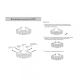 Полка корзина угловая Grocenberg AC0097MG золото матовое