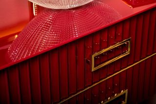 Тумба под раковину Armadi Art Monaco 100см бордо/золото 867-100-RG Тумба под раковину Armadi Art Monaco 100см бордо/золото 867-100-RG