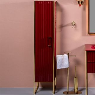 Пенал Armadi Art Monaco 170см бордо/золото 868-RG Пенал Armadi Art Monaco 170см бордо/золото 868-RG