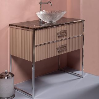 Тумба под раковину Armadi Art Monaco 100см капучино/хром 867-100-CPR Тумба под раковину Armadi Art Monaco 100см капучино/хром 867-100-CPR
