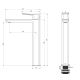 Смеситель для раковины Wonzon & Woghand Diamond WW-88239011-CR хром