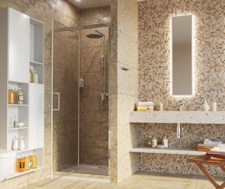 Душевая дверь Wasserkraft Salm 27I27 80x200 см Душевая дверь Wasserkraft Salm 27I27 80x200 см