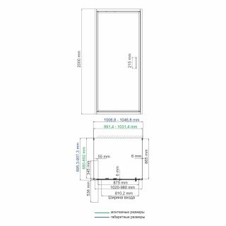 Душевой уголок Wasserkraft Salm 27I41 Душевой уголок Wasserkraft Salm 27I41