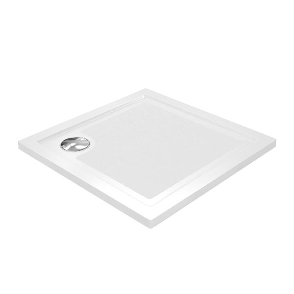 Душевой поддон Wasserkraft Salm 90x90см белый 27T03