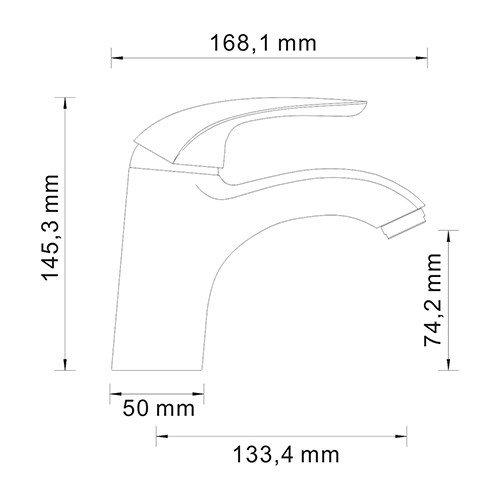 Wasserkraft Rossel 2803 Смеситель для раковины