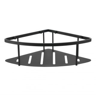 Полка корзина угловая Grocenberg AC0090BL чёрный матовый