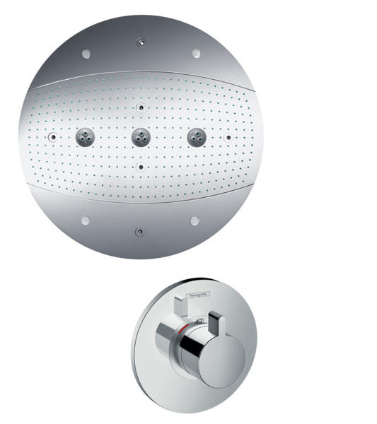 Верхний душ Hansgrohe Raindance Rainmaker 28404000 с подсветкой