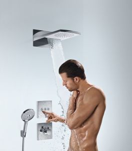 Верхний душ Hansgrohe Raindance Rainfall Overhead Shower 2jet 28433000