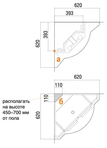Тумба под раковину Акватон Альтаир 62см белый 1A042601AR010 Тумба под раковину Акватон Альтаир 62см белый 1A042601AR010