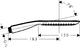 Душевая лейка Hansgrohe PuraVida 120 Baton 1 jet 28558000