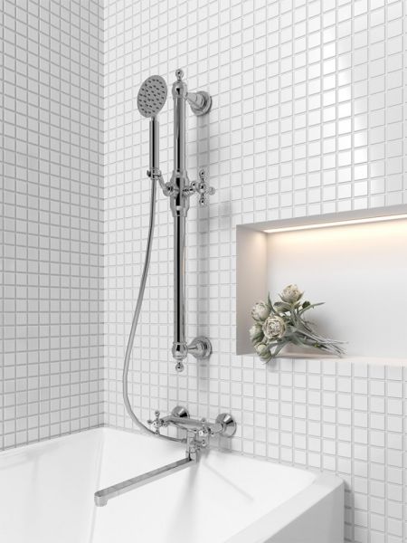 Душевой гарнитур Paini Bologna BLCR121 63см хром