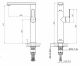 Смеситель для кухни ZORG Steel Hammer SH 7028 INOX