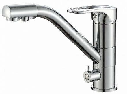 Смеситель для кухни ZORG Steel Hammer SH 321 CR Смеситель для кухни ZORG Steel Hammer SH 321 CR