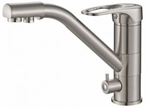 Смеситель для кухни ZORG Steel Hammer SH 321 SATIN
