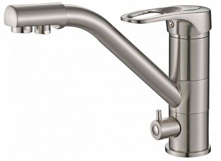 Смеситель для кухни ZORG Steel Hammer SH 321 SATIN Смеситель для кухни ZORG Steel Hammer SH 321 SATIN