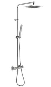 Душевая стойка Paini Fluxio 43CR689TH2L90P1 с термостатом хром