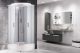 Душевая кабина Royal Bath Eko стекло белое/матовое 80x80см RB-EKO80CK-WM