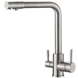 Смеситель для кухни ZORG Steel Hammer SH 801 INOX