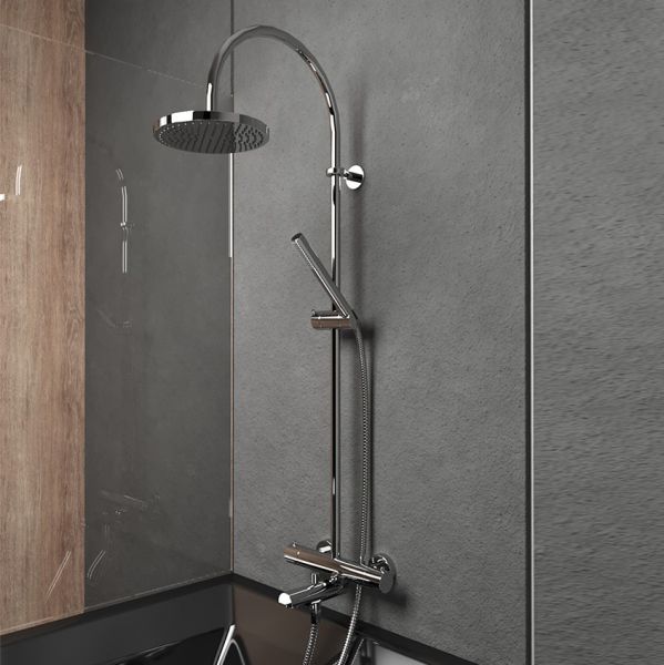 Душевая стойка Paini Cox 78CR687TH1KM с термостатом хром