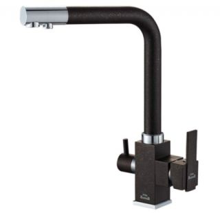 Смеситель для кухни ZORG Steel Hammer SH 805 BLACK CR Смеситель для кухни ZORG Steel Hammer SH 805 BLACK CR