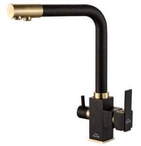Смеситель для кухни ZORG Steel Hammer SH 805 BLACK BR