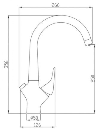 Смеситель для кухни ZORG Steel Hammer SH 815 BLACK BR