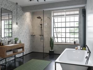Душевая система Hansgrohe Croma Select S 26890340 чёрный  хром