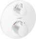 Смеситель Hansgrohe Ecostat S 15758700 для душа с термостатом белый матовый