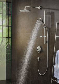 Смеситель Hansgrohe ShowerSelect S 15743670 для душа чёрный матовый Смеситель Hansgrohe ShowerSelect S 15743670 для душа чёрный матовый