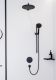 Смеситель Hansgrohe ShowerSelect S 15743670 для душа чёрный матовый