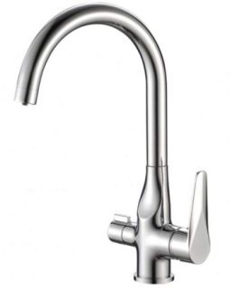 Смеситель для кухни ZORG Steel Hammer SH 910 CR Смеситель для кухни ZORG Steel Hammer SH 910 CR