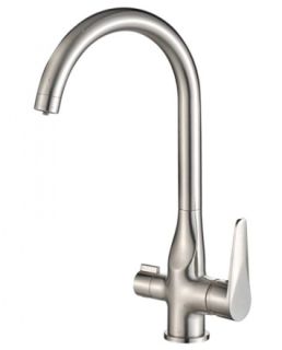 Смеситель для кухни ZORG Steel Hammer SH 910 SATIN Смеситель для кухни ZORG Steel Hammer SH 910 SATIN