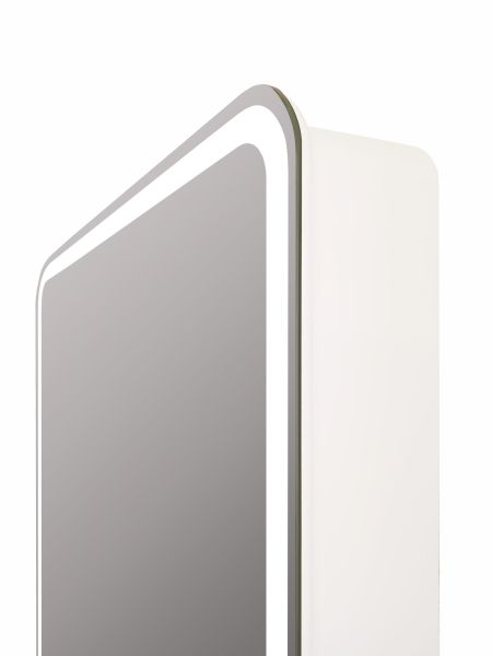 Зеркало-шкаф Reflexion Circle 55R RF2106SR с подсветкой 55х80