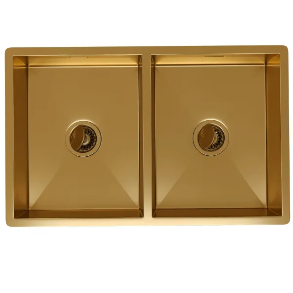 Мойка кухонная Reflexion Garda 70-GD RX2170GD брашированное золото