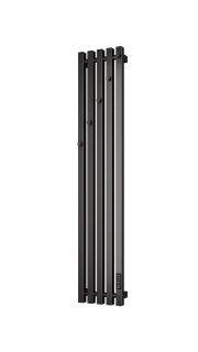 Полотенцесушитель электрический Indigo Стайл 5 ПРО LSPRE120-23GFMRt 23x120 см графит металлик
