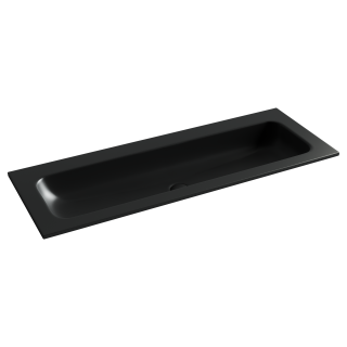 Раковина Ceramicanova Грация (Grace) CN7016MBwx 121 см чёрный матовый