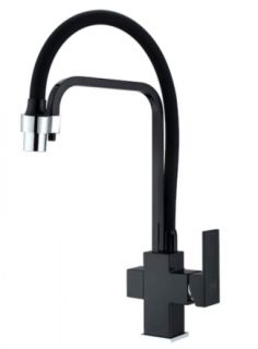 Смеситель для кухни ZORG Sanitary ZR 341-6 YF BLACK Смеситель для кухни ZORG Sanitary ZR 341-6 YF BLACK
