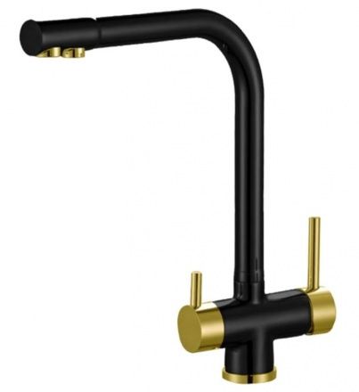 Смеситель для кухни ZORG Zorg Sanitary ZR 348 YF BLACK BRONZE